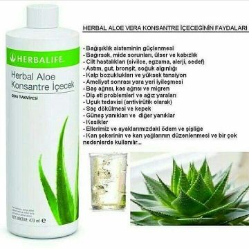 Herbalıfe Aloe Vera Konsantre Içecek 473 Ml