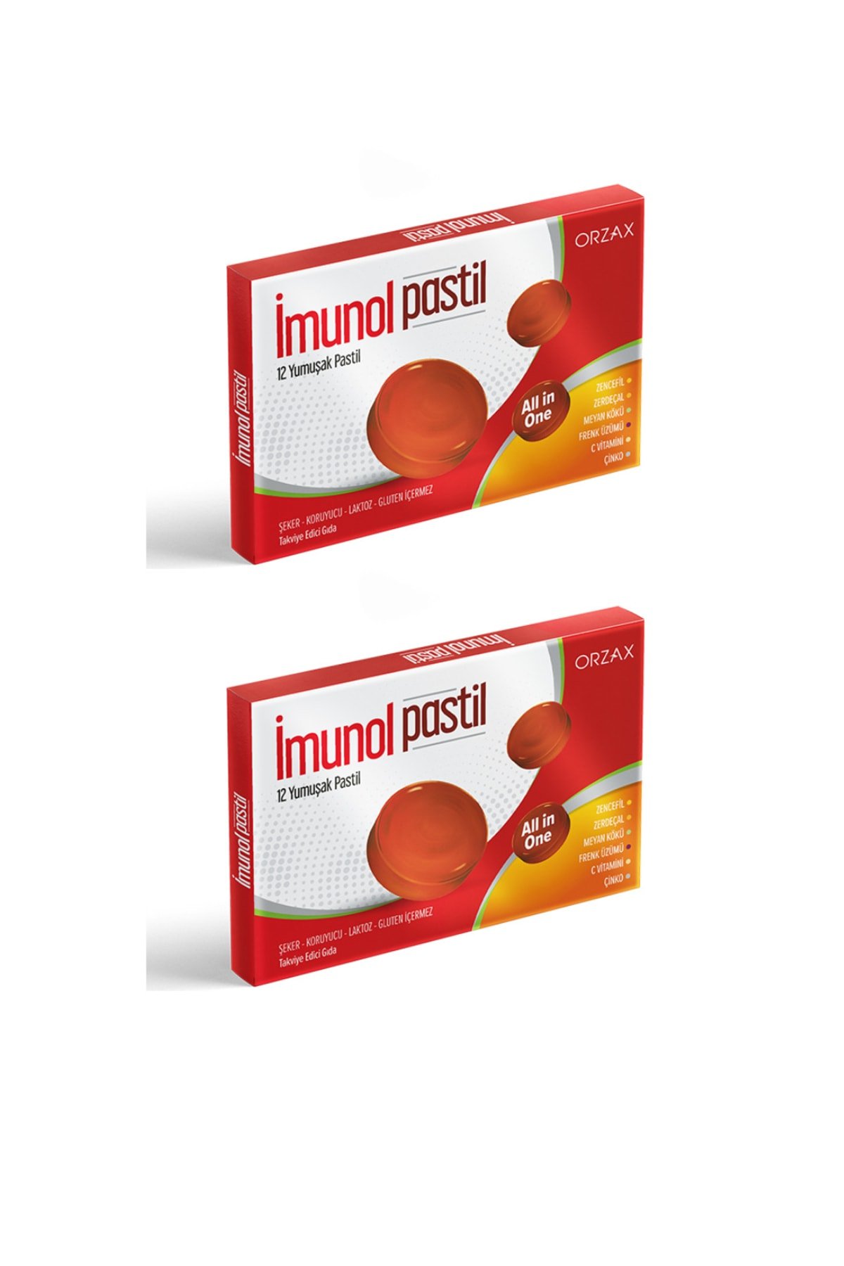 Ocean İmunol Soft Pastil 12'li 2 Kutu