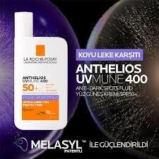 La Roche Posay Anthelios Uvmune Anti Dark Spots Fluid Lekeli Ciltlere Özel Güneş Kremi Spf50+ 50 ml