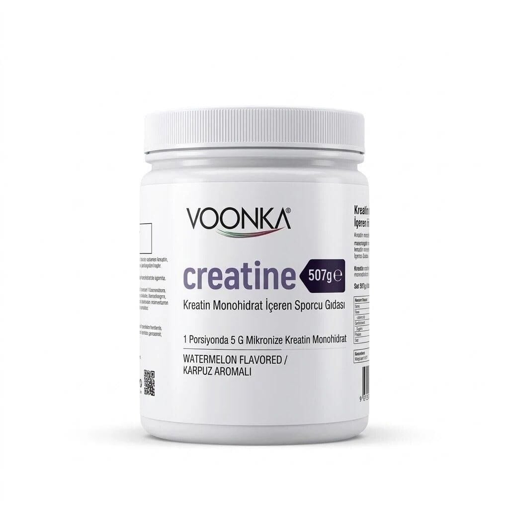 Voonka Creatine Monohidrat Karpuz Aromalı Powder 507 gr