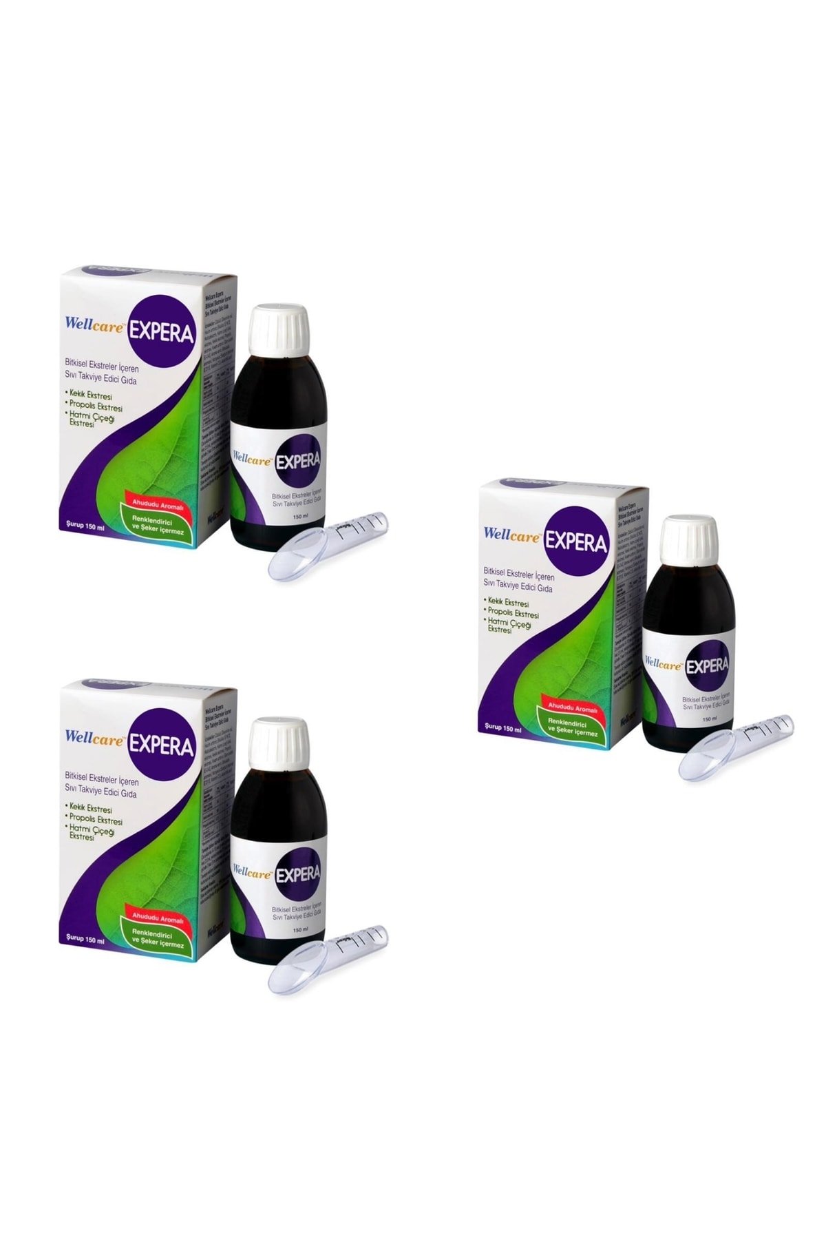 Wellcare Expera Şurup 150 ml 3 Kutu