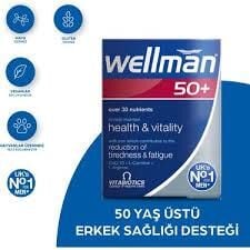 Wellman 50 Yaş Üstü 30 Tablet