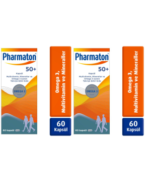 Pharmaton 50 Plus 60 Kapsül 2 Kutu