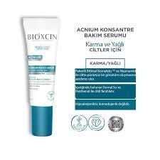 Bioxcin Acnium Karma ve Yağlı Ciltler İçin Konsantre Bakım Serumu 15 ml