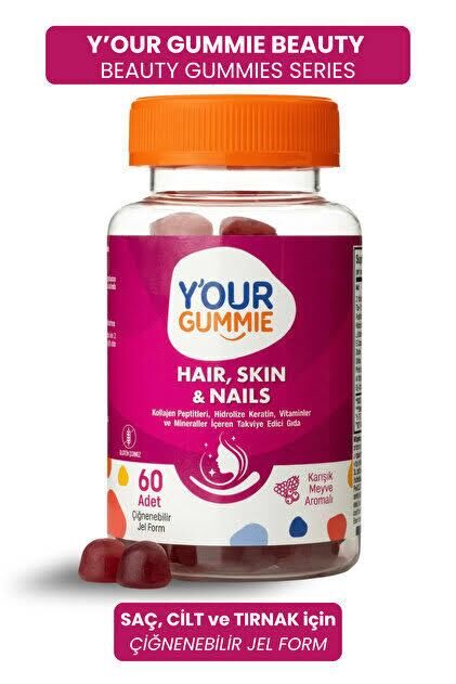 Your Gummie HSN Multi Gummies Vitamin 60 Adet Çiğnenebilir Jel Form