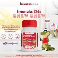Imuneks Kids Chew Chew 60 Çiğnenebilir Form