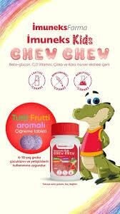 Imuneks Kids Chew Chew 60 Çiğnenebilir Form