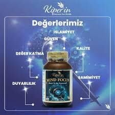 Kiperin Mind Focus 60 Kapsül