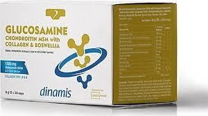 Dinamis Glucosamine Chondroitin MSM With Collagen Boswellia 6 gr x 30 Saşe