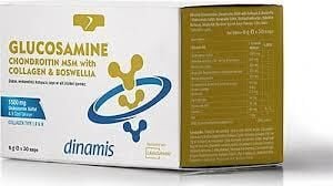 Dinamis Glucosamine Chondroitin MSM With Collagen Boswellia 6 gr x 30 Saşe