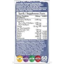 Sorvagen Niacinamide Collagen Hyaluronic Acid 60 Tablet