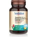 Validus Fresh Breath Clove Oil + Oregano Oil + Peppermint Oil 90 Softgel