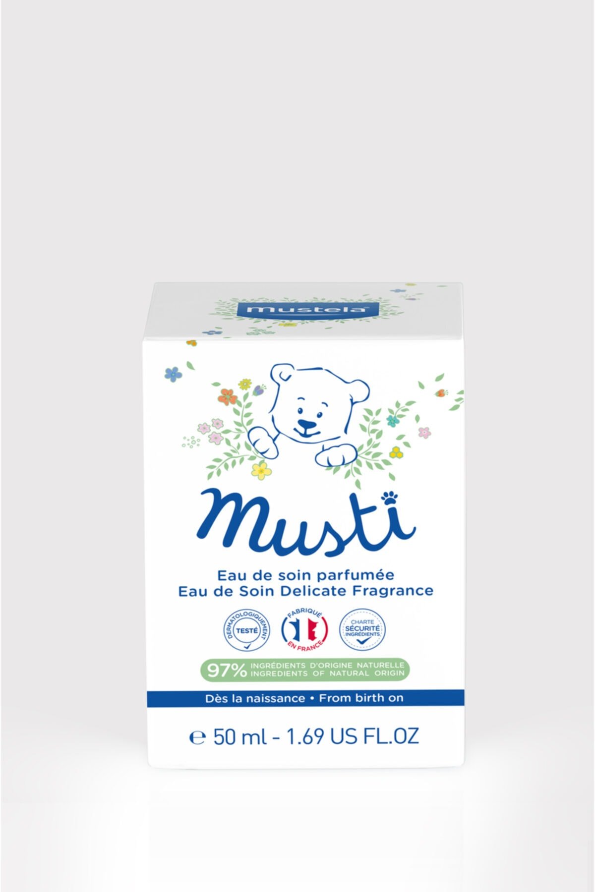 Mustela Musti Eau de Soin 50 ml - Alkolsüz Bebek Kokusu