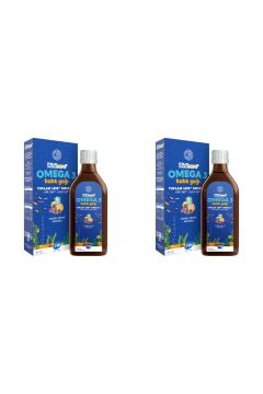 Wellcare Omega 3 Fish Oil Karışık Meyve Aromalı Balık Yağı 150 Ml 2 Kutu