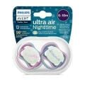 Avent Ultra Air Night Karanlıkta Parlar Gece Emziği 6-18 Ay Kız Scf376/14