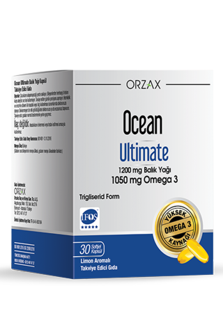 Ocean Ultimate 1200 Mg Balık Yağı 30 Kapsül