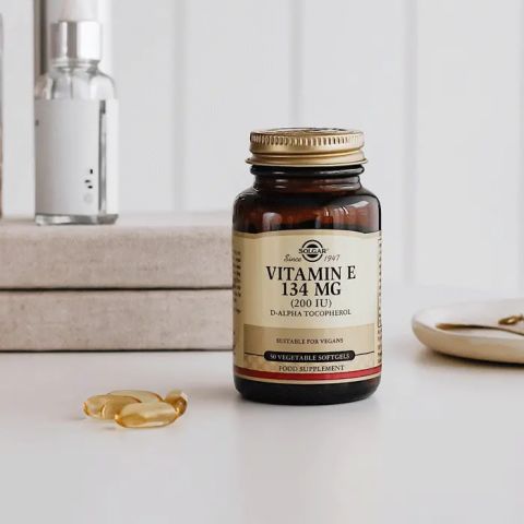 Solgar Vitamin E 200 IU 50 Vegetable Softgel