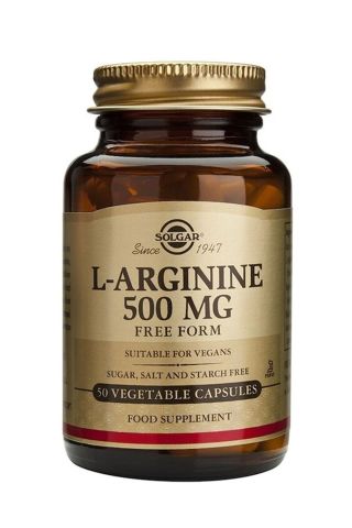 Solgar L-Arginine 500 mg 50 Kapsül