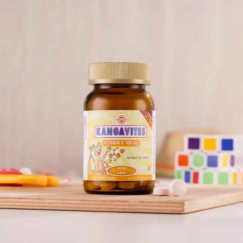 Solgar Kangavites Chewable Vitamin C 100 mg 90 Tablet