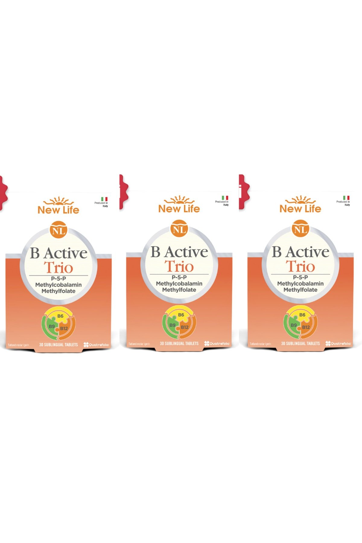 New Life B Active Trio 30 Tablet 3 Kutu