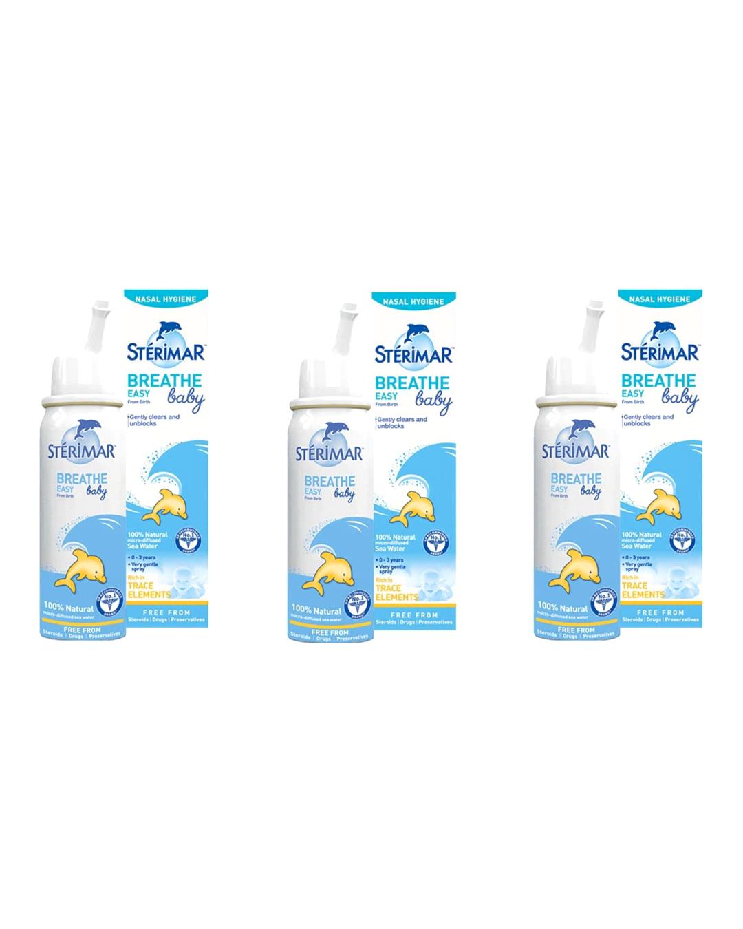 Sterimar Baby Burun Spreyi 50 ml 3 Kutu