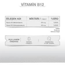 Goodday Vitamin B12 1000 mcg 60 Tablet