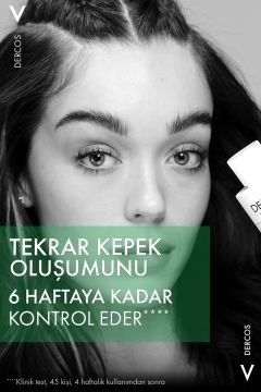 Vichy Dercos Anti-Dandruff Şampuan Kepek Karşıtı Normal ve Yağlı Saçlar İçin 390 ml