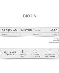 Goodday Biotin 5000 mcg 60 Tablet