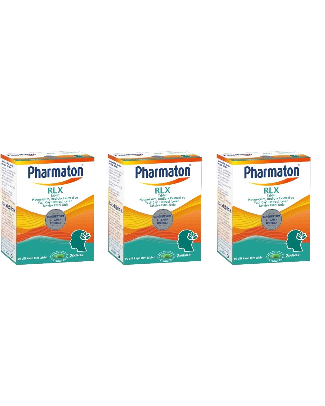 Pharmaton Rlx 30 Tablet 3 Kutu