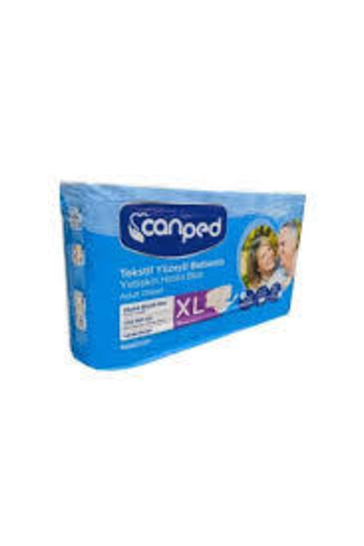 Canped Belbantlı Tekstil Yüzey Hasta Bezi xLarge 30'lu Paket