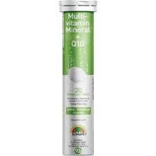 Sunlife Multivitamin Mineral + Q10 20 Efervesan Tablet