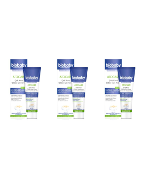 Biobaby Kuru ve Atopik Ciltler İçin Krem 100 ml 3 Kutu