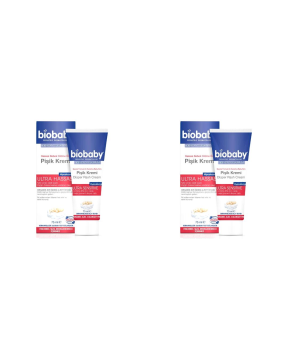 Biobaby Bebek Pişik Kremi %40 Çinko 75 ml 2 Kutu