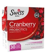Swiss Bork Cranberry Probiotics 30 Kapsül