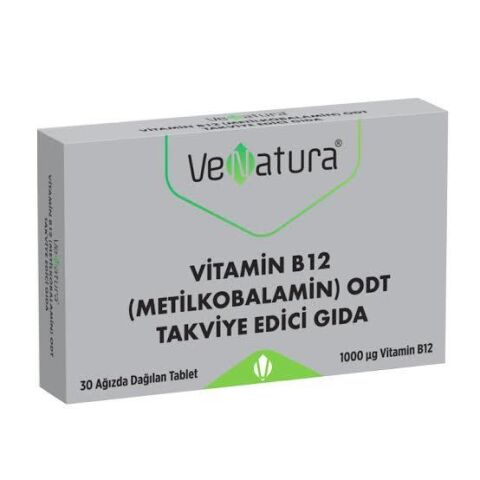 Venatura Metilkobalamin Odt Takviye Edici Gıda 30 Tablet