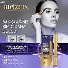 Bioxcin Kolajen ve Hyaluronik Asit İçerikli Kaş ve Kirpik Serumu 3 ml