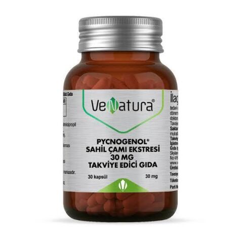 Venatura Pycnogenol Sahil Çamı Ekstresi 30 mg 30 Kapsül