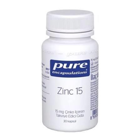 Pure Encapsulations Zinc 15 mg 30 Kapsül