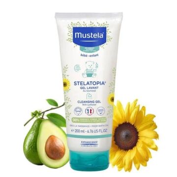 Mustela Stelatopia Cleansing Gel 200 ml