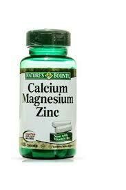 Nature's Bounty Calcium Magnesium Zinc 100 Tablet