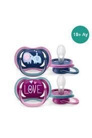 Philips Avent Scf349/22 Ultra Air 18+ Ay 2'li Kız Emzik