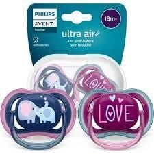 Philips Avent Scf349/22 Ultra Air 18+ Ay 2'li Kız Emzik