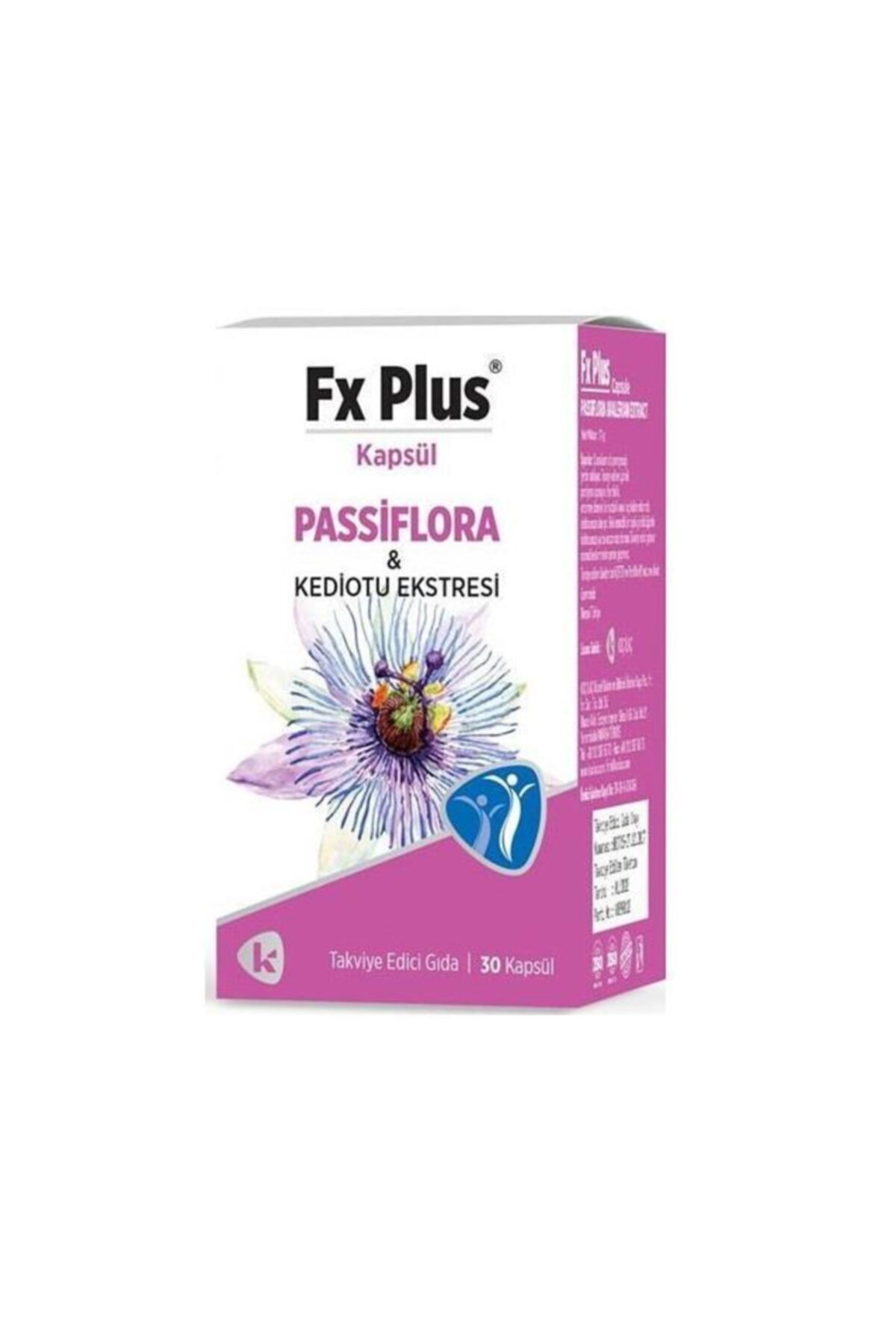 Fx Plus Passiflora & Valerain 30 Kapsül