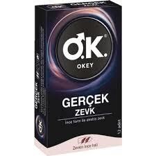 Okey Prezervatif Gerçek Zevk 12'li
