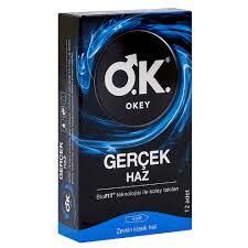 Okey Prezervatif Gerçek Haz 12'li