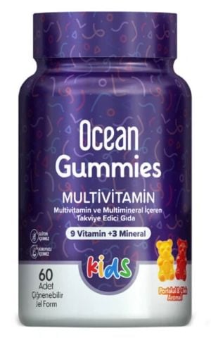 Ocean Gummies Çocuk Multivitamin Jel 60