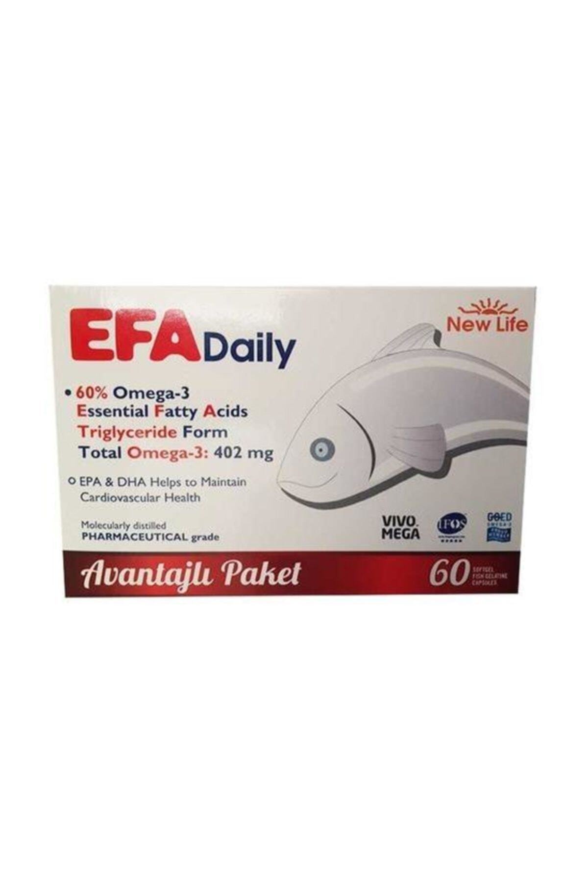 New Life EFA Daily 60 Kapsül