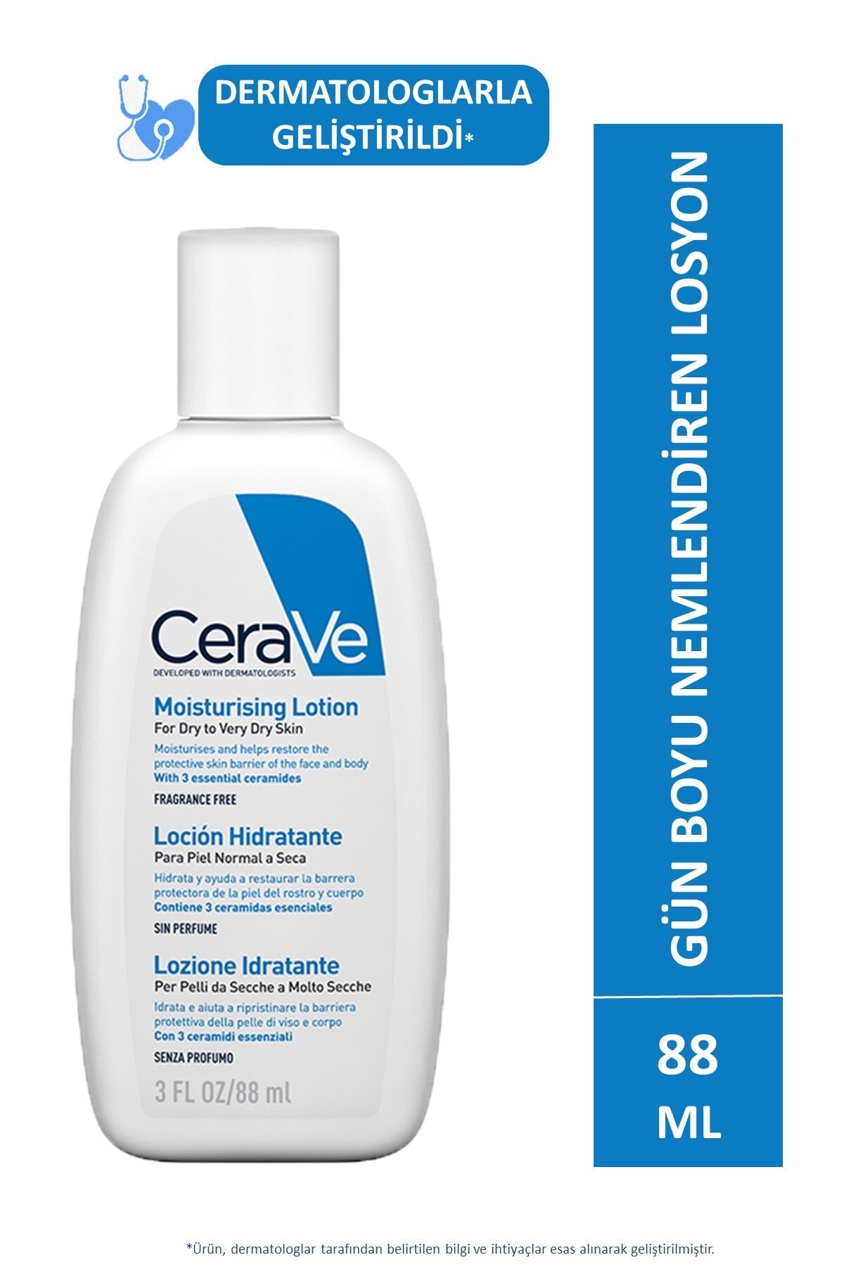 Cerave Moisturising Lotion Kuru & Çok Kuru Ciltler İçin 88 ml