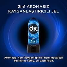 Okey 2 in1 Aromasız Kayganlaştırıcı 200 ml