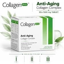 Collagen Forte Anti Aging Kolajen Komplex Multivitamin 1500 mg 90 Tablet